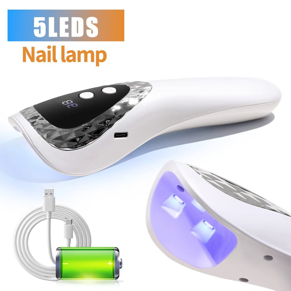 Photography Lighting Gels - ハンドヘルド UV LED ランプ爪乾燥ランプ充電式ミニマニキュアランプネイルドライヤージェルポリッシュマニキュアツール用