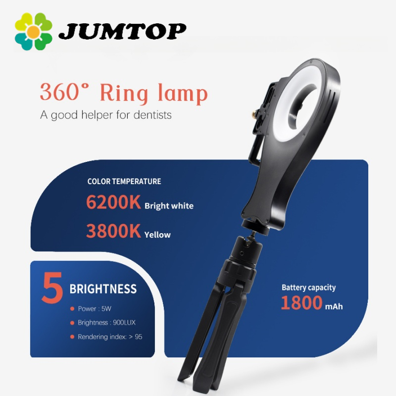 Photography Lighting Lamp - JUMTOP ポータブル歯科用撮影ライト 口腔充填ライト 64W 高輝度