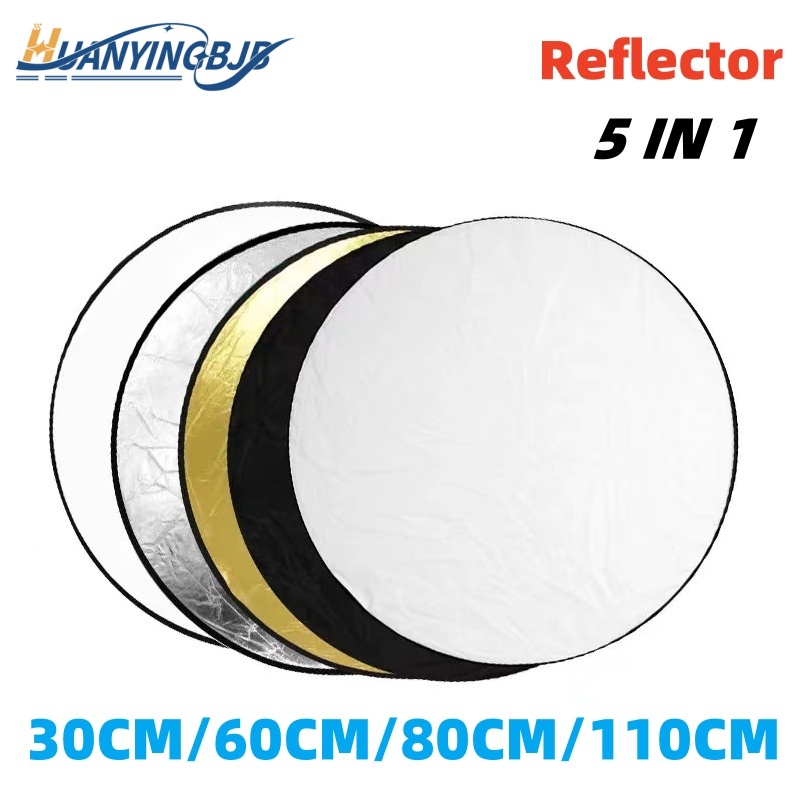 Huanyingbjb-ポータブル写真リフレクター,丸い折り - Photography Lighting Diffuser のレビューと価格