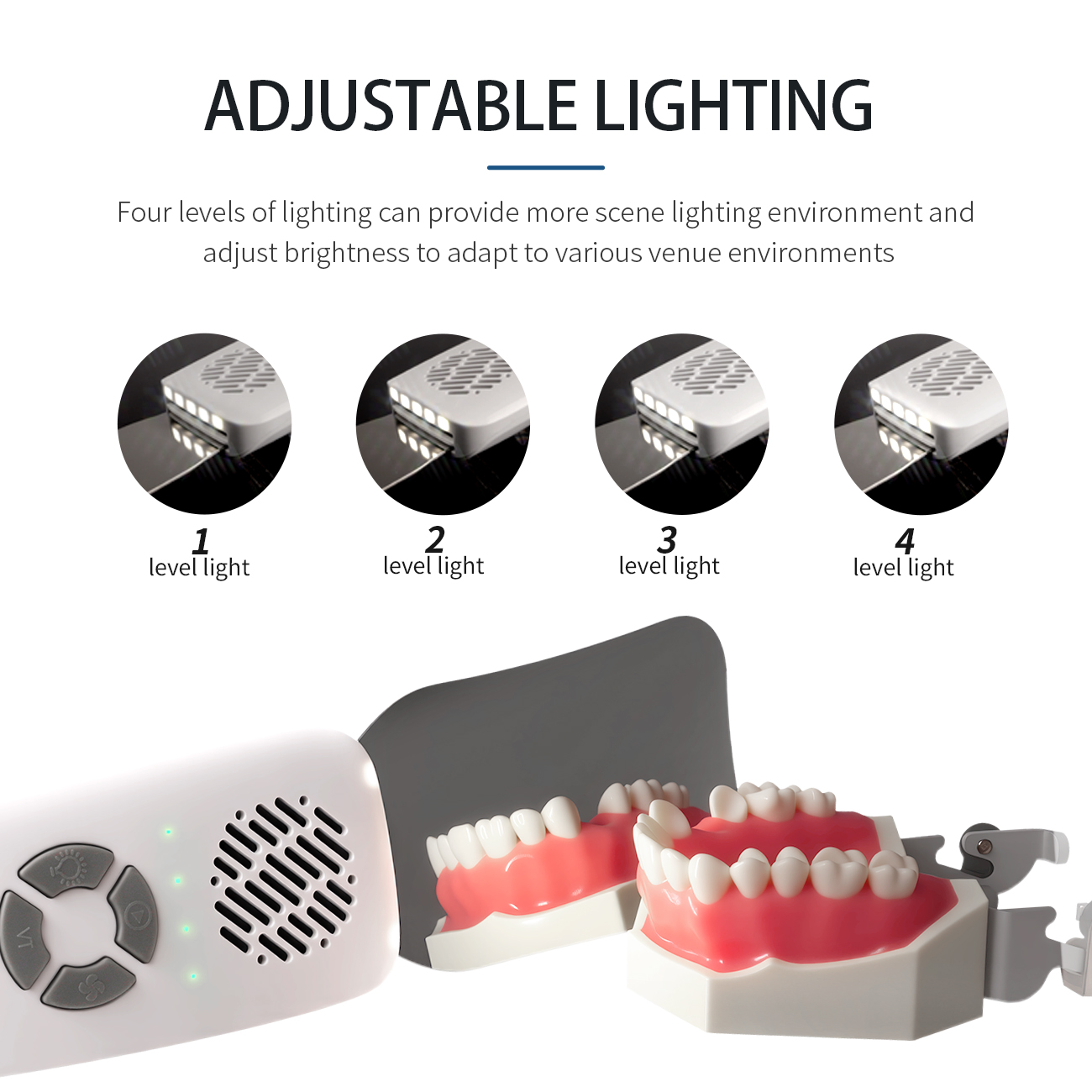 歯科用曇り止めミラーキット LEDライト付きミラー 口腔矯正 - Photography Lighting Kit のレビューと価格