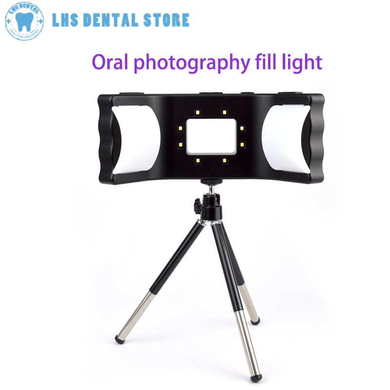 歯科用口腔写真撮影LEDランプ写真ランプフラッシュライト歯科 - Photography Lighting Kit のレビューと価格