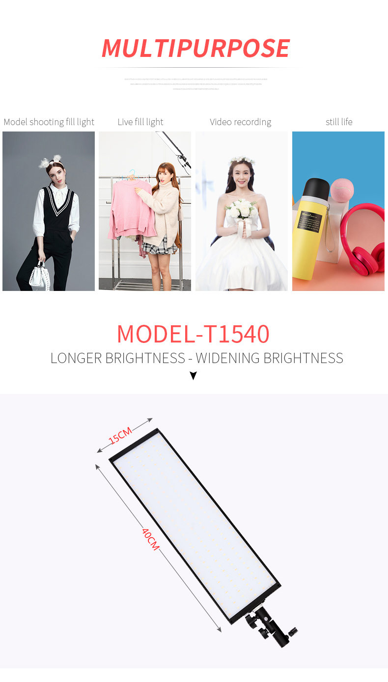 40CM 72W 3200K-5500K 写真スタジオ調光可 - Photography Lighting Kit のレビューと価格