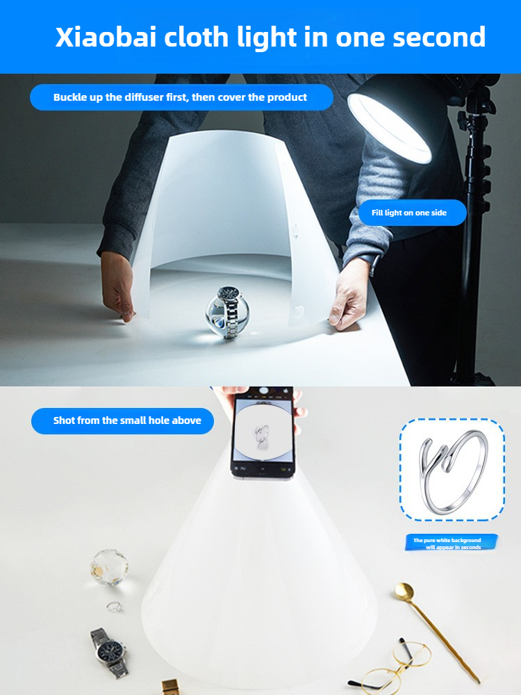 ライトコーン型フォトフラッシュディフューザー、製品拡散写真撮 - Photography Lighting Diffuser のレビューと価格