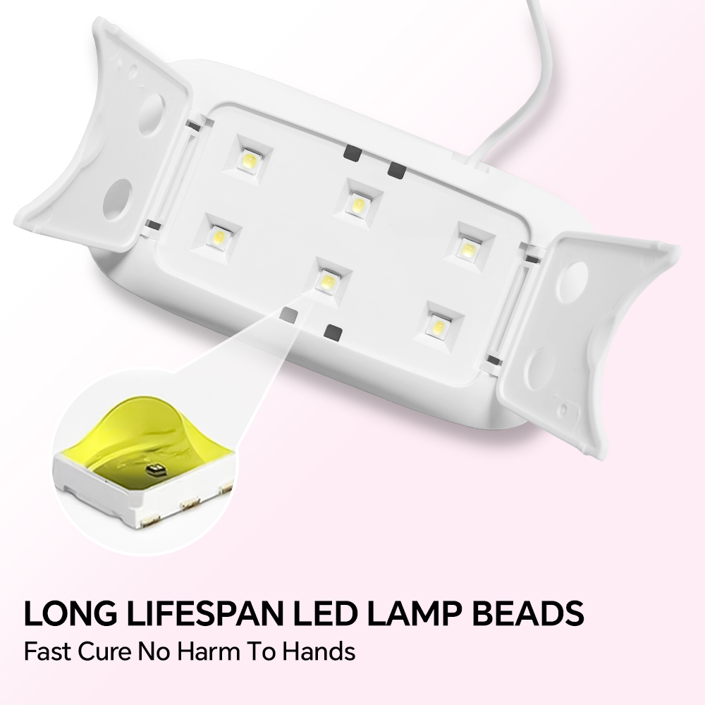 プロ仕様UV LEDネイルランプ、USB給電式ネイル硬化ライ - Photography Lighting Gels のレビューと価格