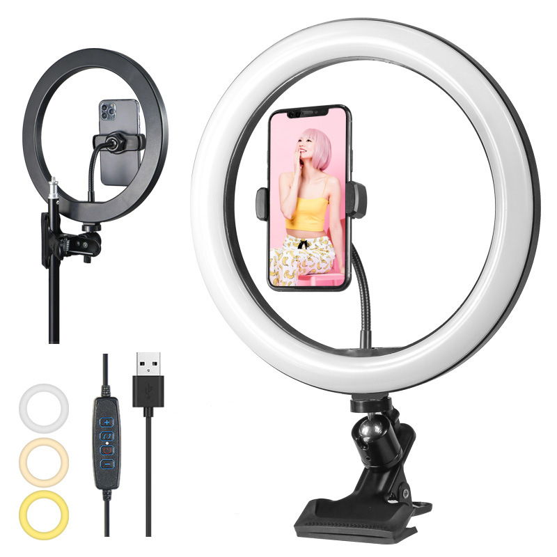調光可能なLEDリングライト、電話用USB自撮りランプ、ライ - Photography Lighting Lamp のレビューと価格