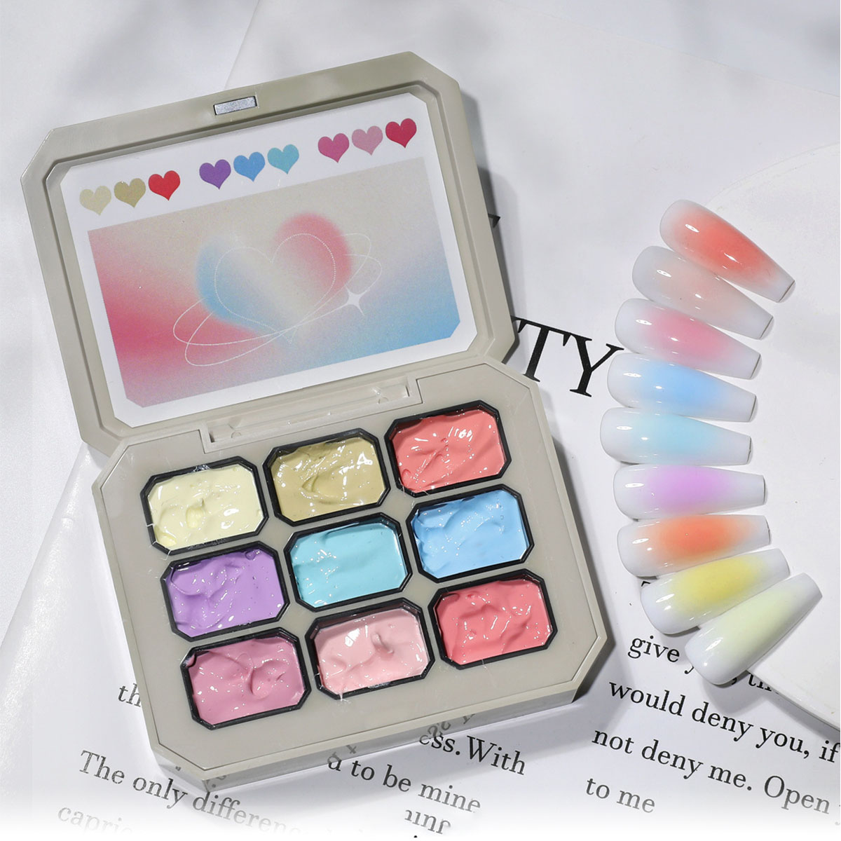 1個入りソリッドマカロンネイルポリッシュジェル 9色グリッド - Photography Lighting Gels のレビューと価格