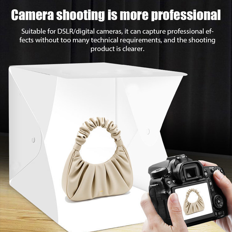 ライトボックス ミニフォトスタジオボックス 23*22*24 - Photography Lighting Kit のレビューと価格