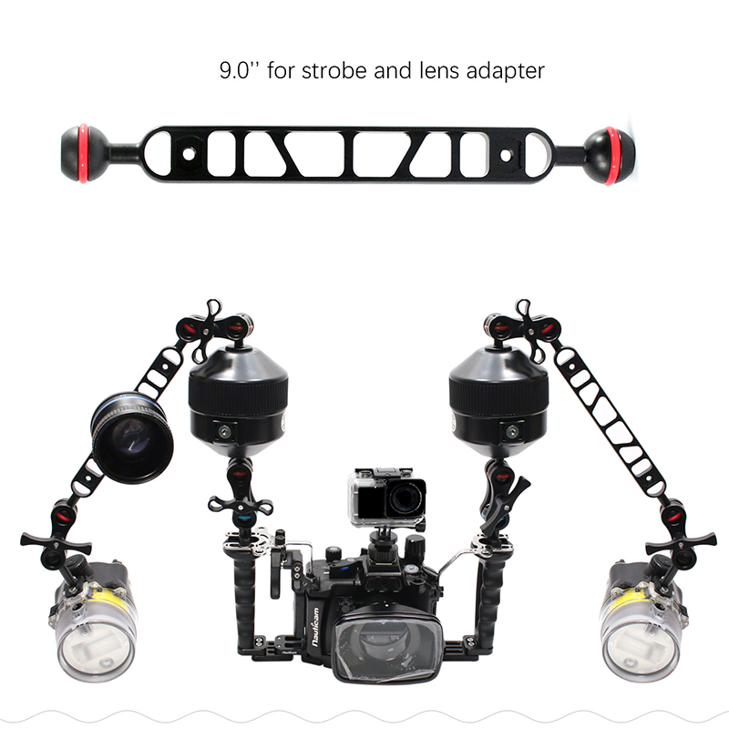 Nitescuba ダイビングアルミボールアダプター Ys  - Photography Umbrella Lighting Kit のレビューと価格