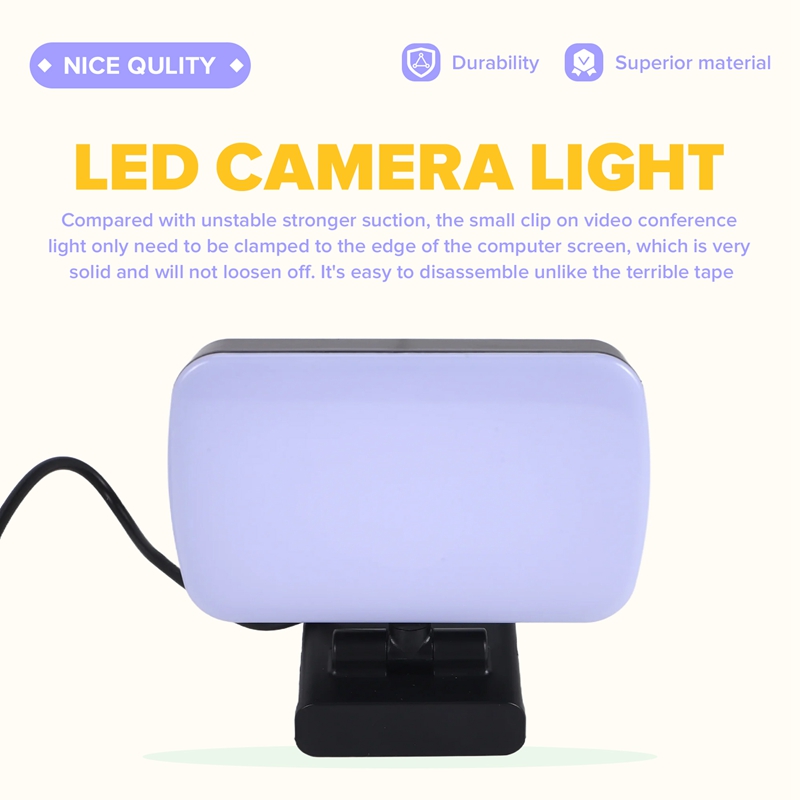 ミニビデオライト、会議用ウェブカメラ、Vlog撮影用フィルラ - Photography Lighting Lamp のレビューと価格