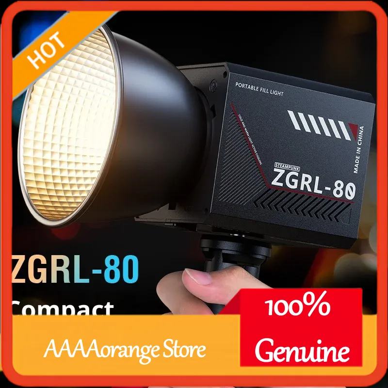 ZGRL80 80W COB LEDビデオライト ハンドヘル - Photography Lighting Outdoor のレビューと価格