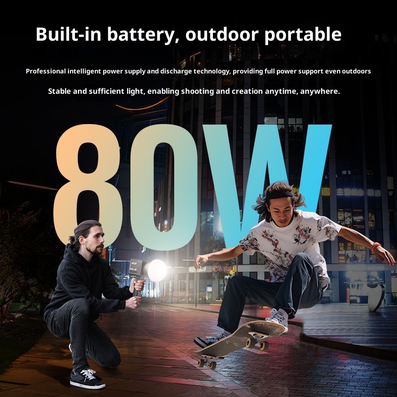 ZGRL80 80W COB LEDビデオライト ハンドヘル - Photography Lighting Outdoor のレビューと価格