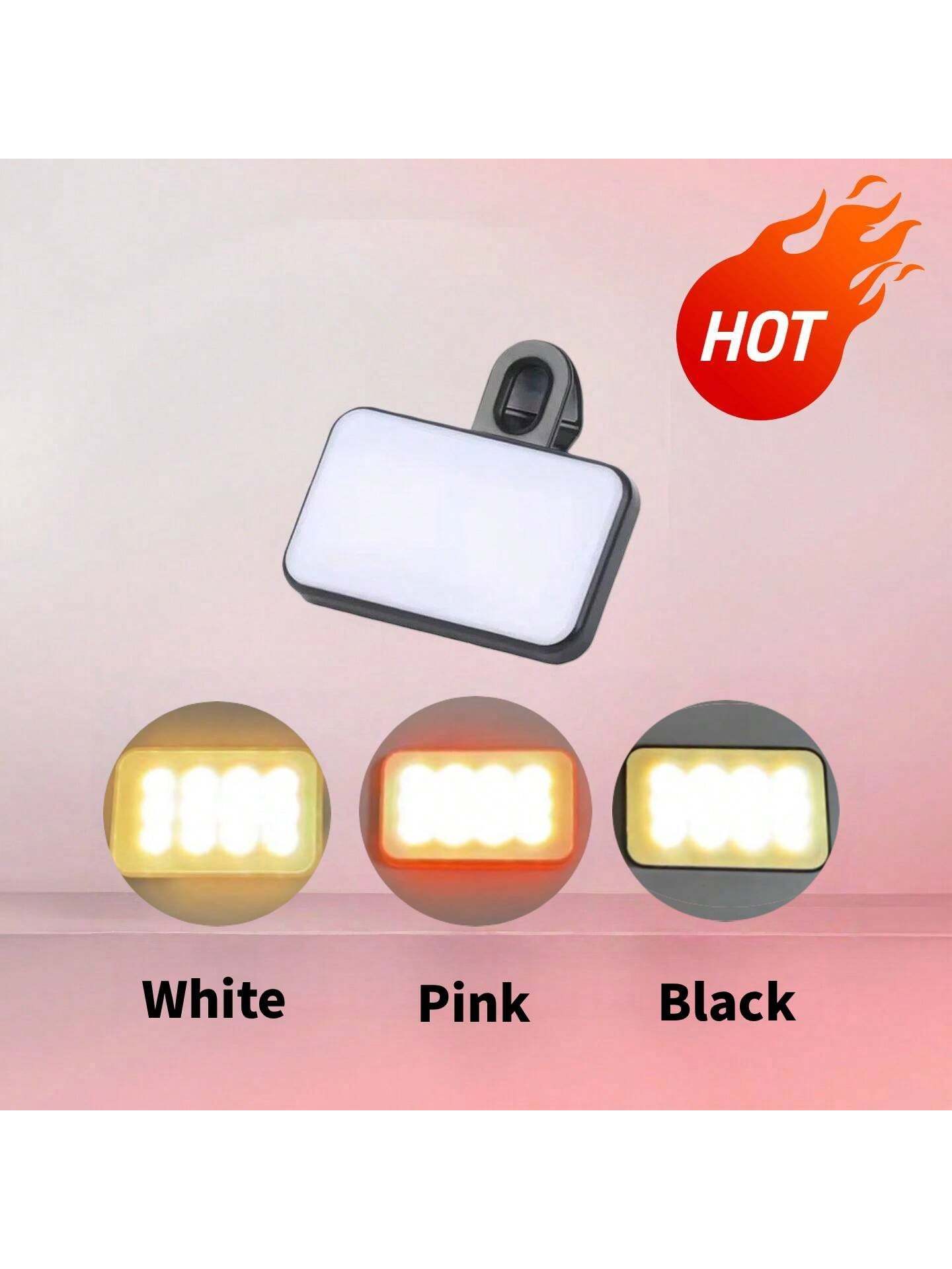 ミニクリップ式自撮りリングライト、充電式LEDスマホ用フィル - Photography Lighting Patterns のレビューと価格