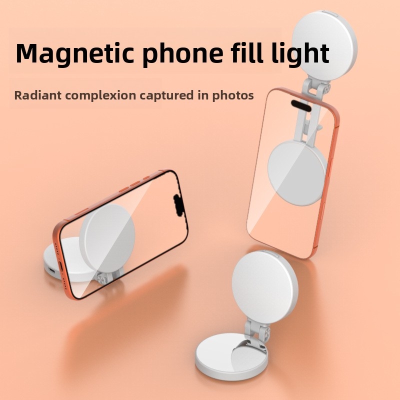 MagSafe対応スマホ用LEDリングライト、ポータブルバイ - Photography Lighting Patterns のレビューと価格