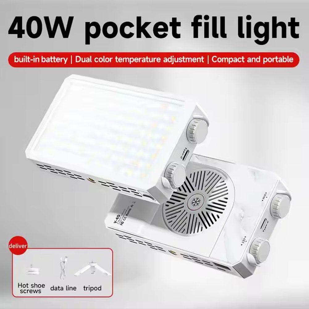 カスタマイズ可能な40W LEDカメラライト 2500K-9 - Photography Lighting Lamp のレビューと価格