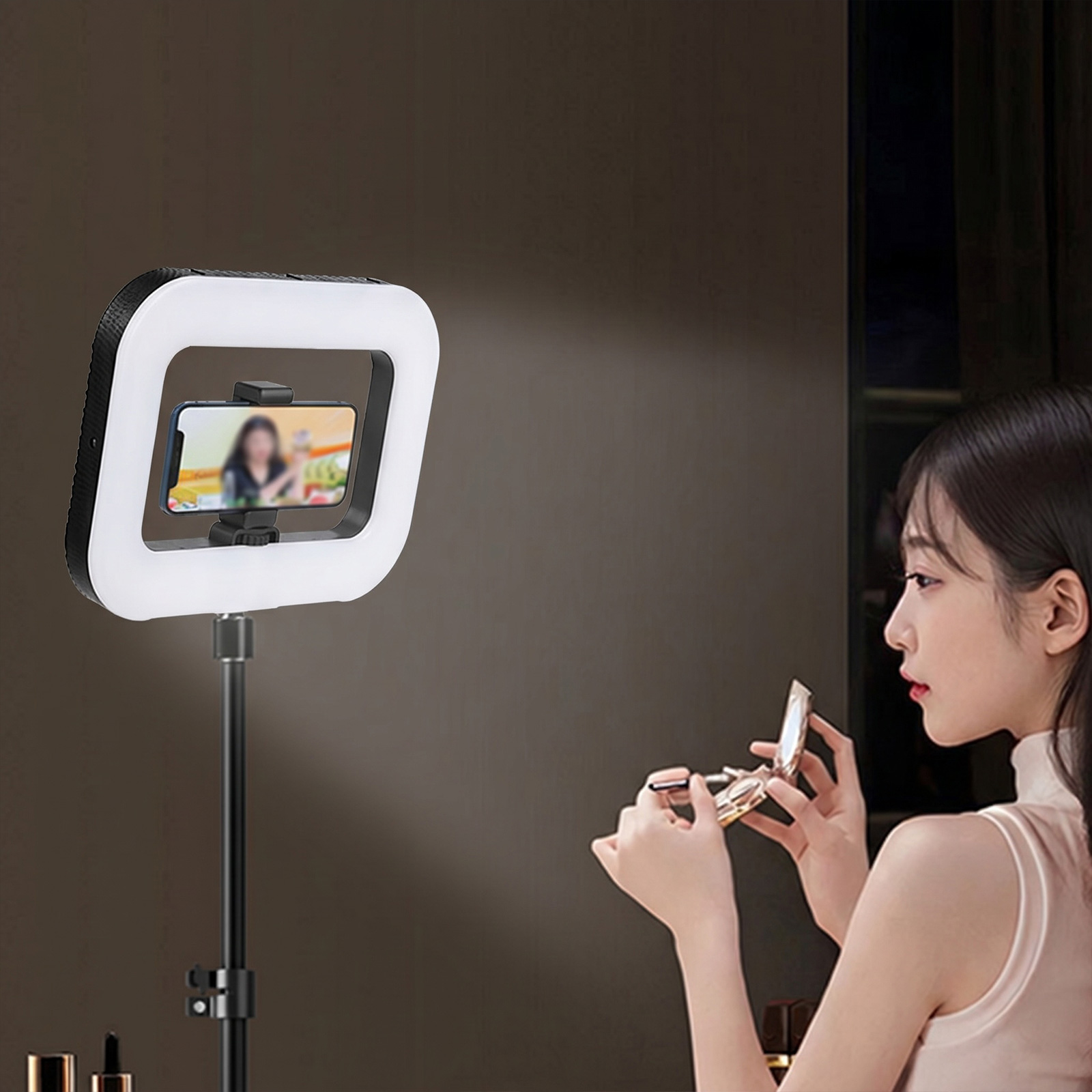 ハンドヘルド自撮りライト多目的充電式撮影ライト調整可能な二色 - Photography Lighting Lamp のレビューと価格