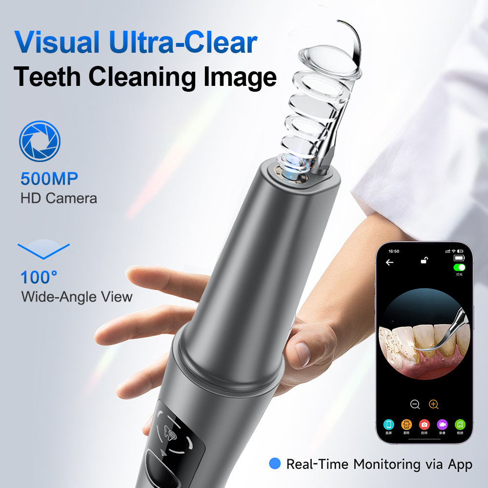 新型ビジュアル超音波歯石除去器 500W 360 ° LED - Photography Lighting Patterns のレビューと価格