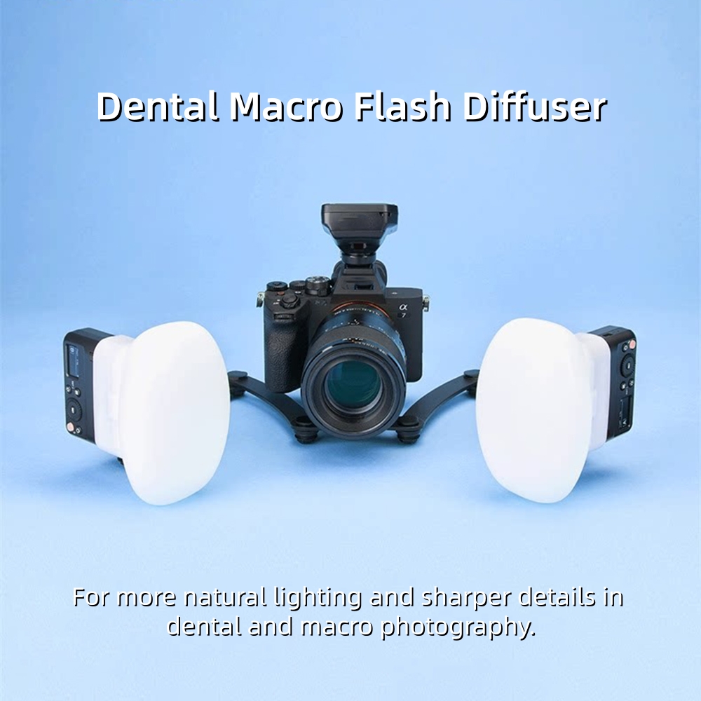 2 個 DIY シリコーンソフトボックス歯科マクロフラッシュ - Photography Lighting Godox のレビューと価格