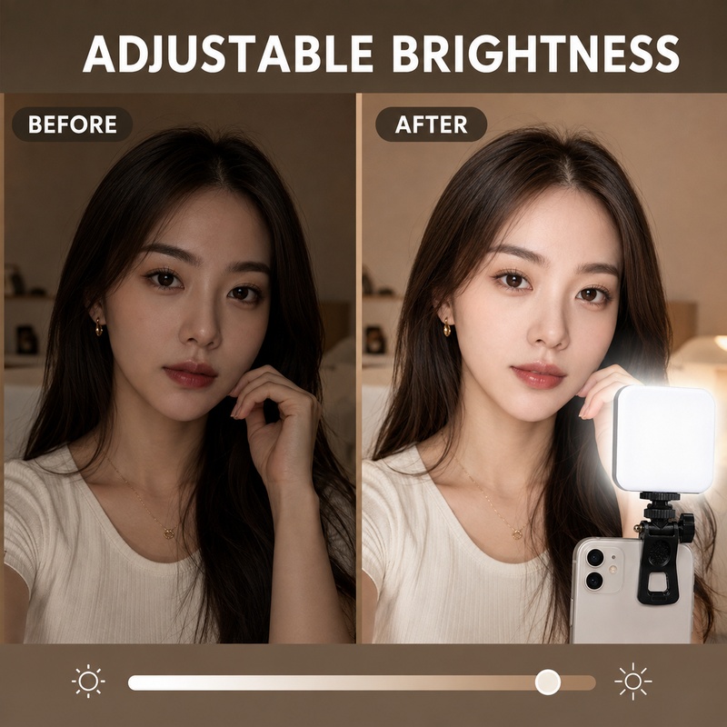 DY11ミニポータブルクリップオン携帯用フィルライト、ノート - Photography Lighting Outdoor のレビューと価格