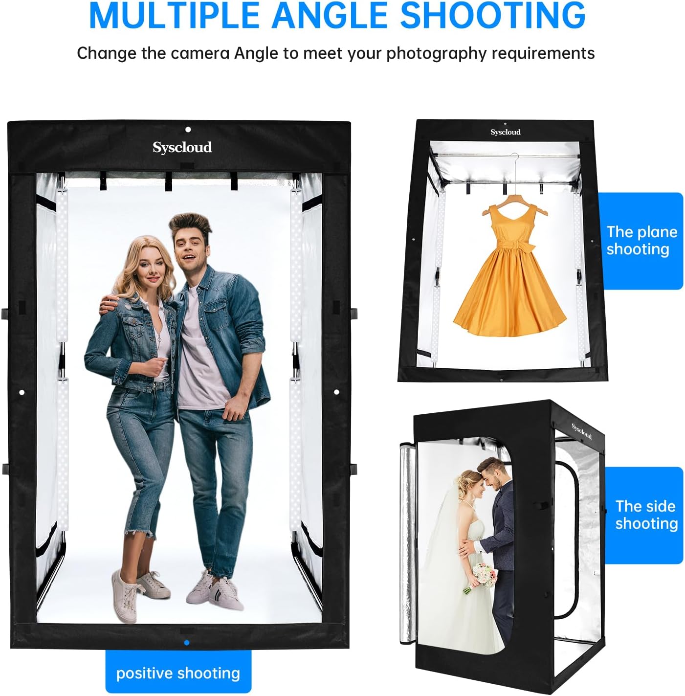 調光可能なLEDフォトスタジオライトテント、47x39x78 - Photography Lighting Kit のレビューと価格