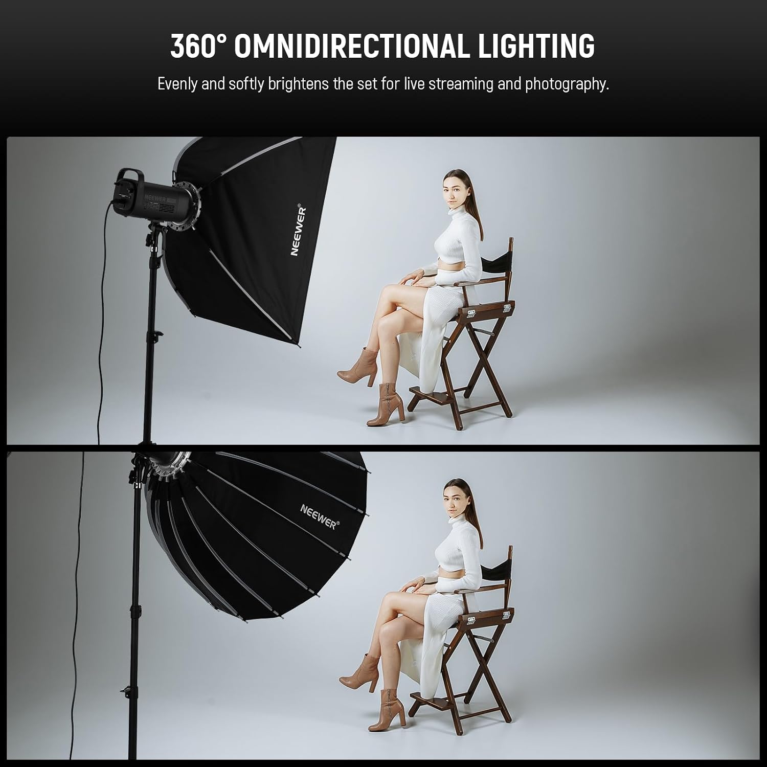 ボーエンズマウント付きパラボリックソフトボックス、35.4イ - Photography Lighting Kit のレビューと価格