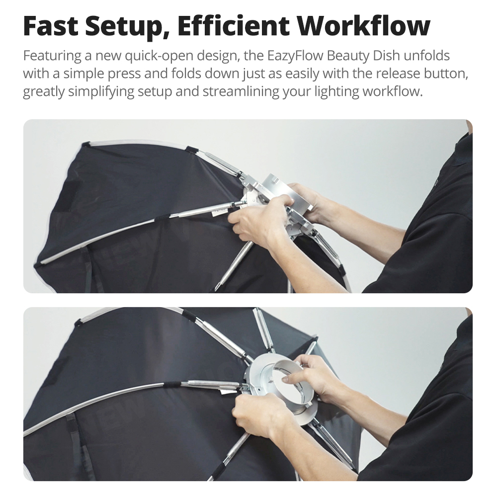 新しいGodox EazyFlowビューティーディッシュ 6 - Photography Lighting Godox のレビューと価格