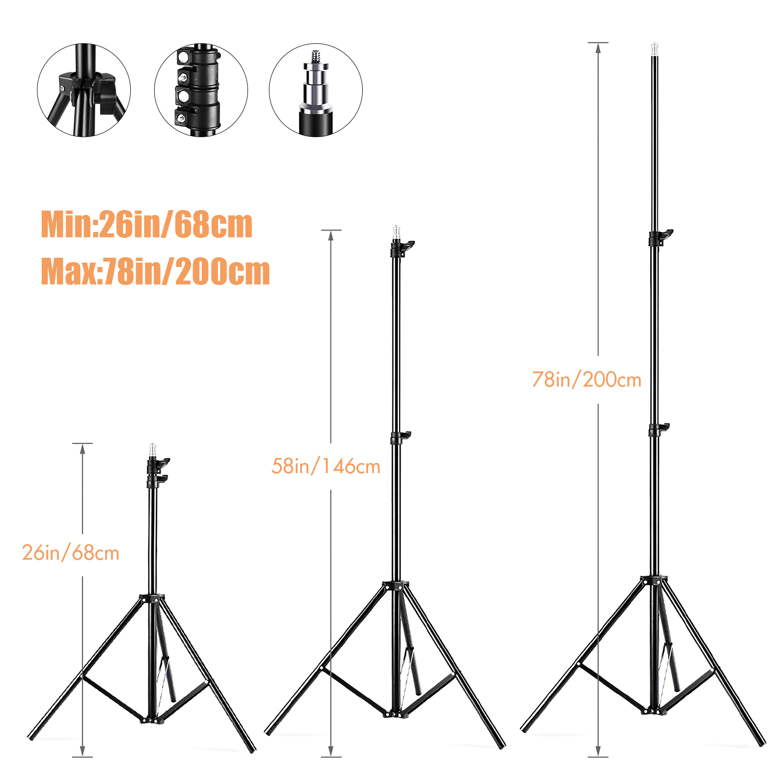 Andoer スタジオ写真撮影ライトキット ソフトボックス照 - Photography Lighting Kit のレビューと価格