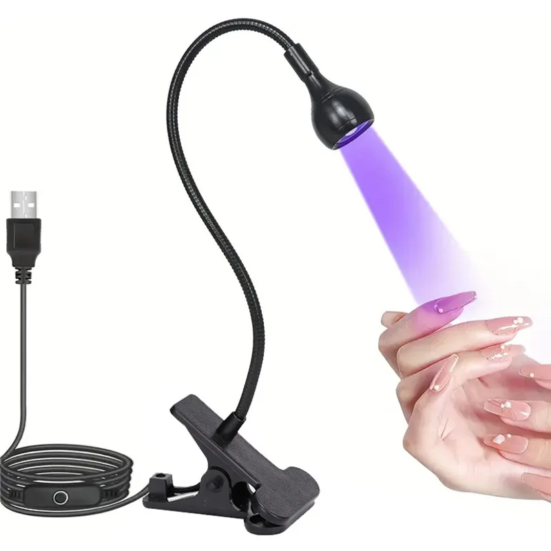 ポータブル LED UV 硬化ライトマニキュアジェルクリップ - Photography Lighting Gels のレビューと価格