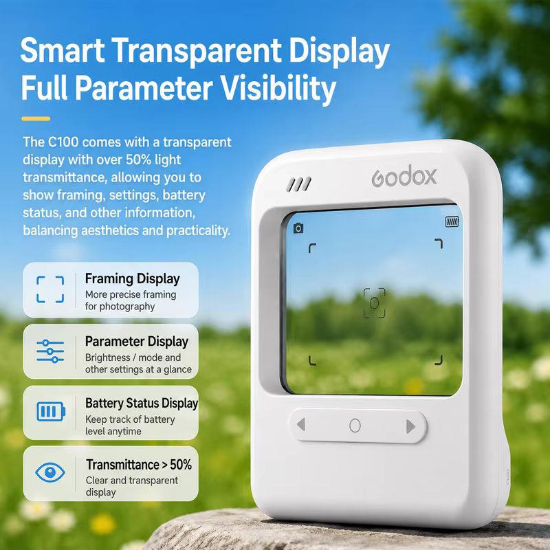 Godox C100 レトロ CCD デジタルカメラ、透明ビ - Photography Lighting Godox のレビューと価格