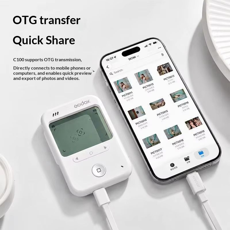 Godox C100 レトロ CCD デジタルカメラ、透明ビ - Photography Lighting Godox のレビューと価格