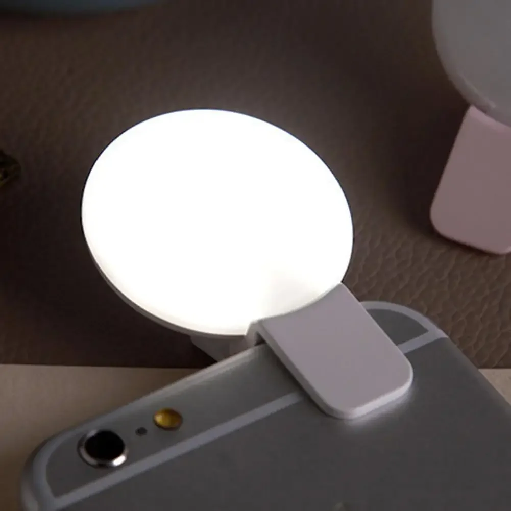 携帯電話 LED Selfie リングライトポータブルミニ耐 - Photography Lighting Patterns のレビューと価格